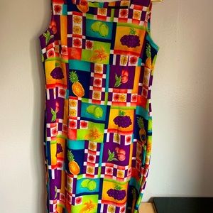 ✨petite multi colored pencil dress✨